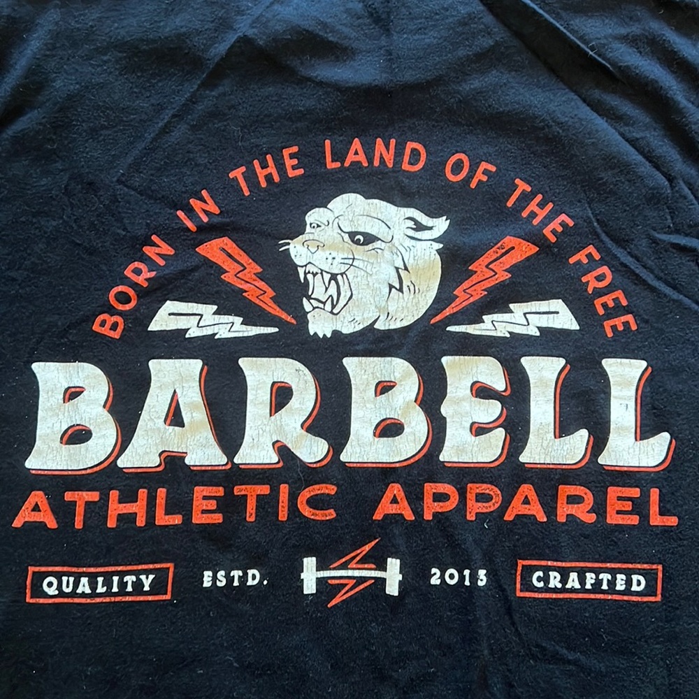 Barbell Apparel Athletic Shirt (Mens)